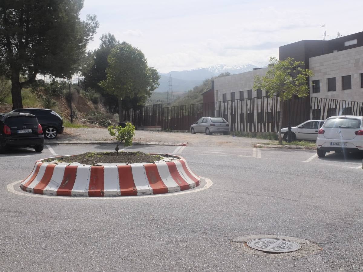 Calle Zorahaida, que muere en esta rotonda.