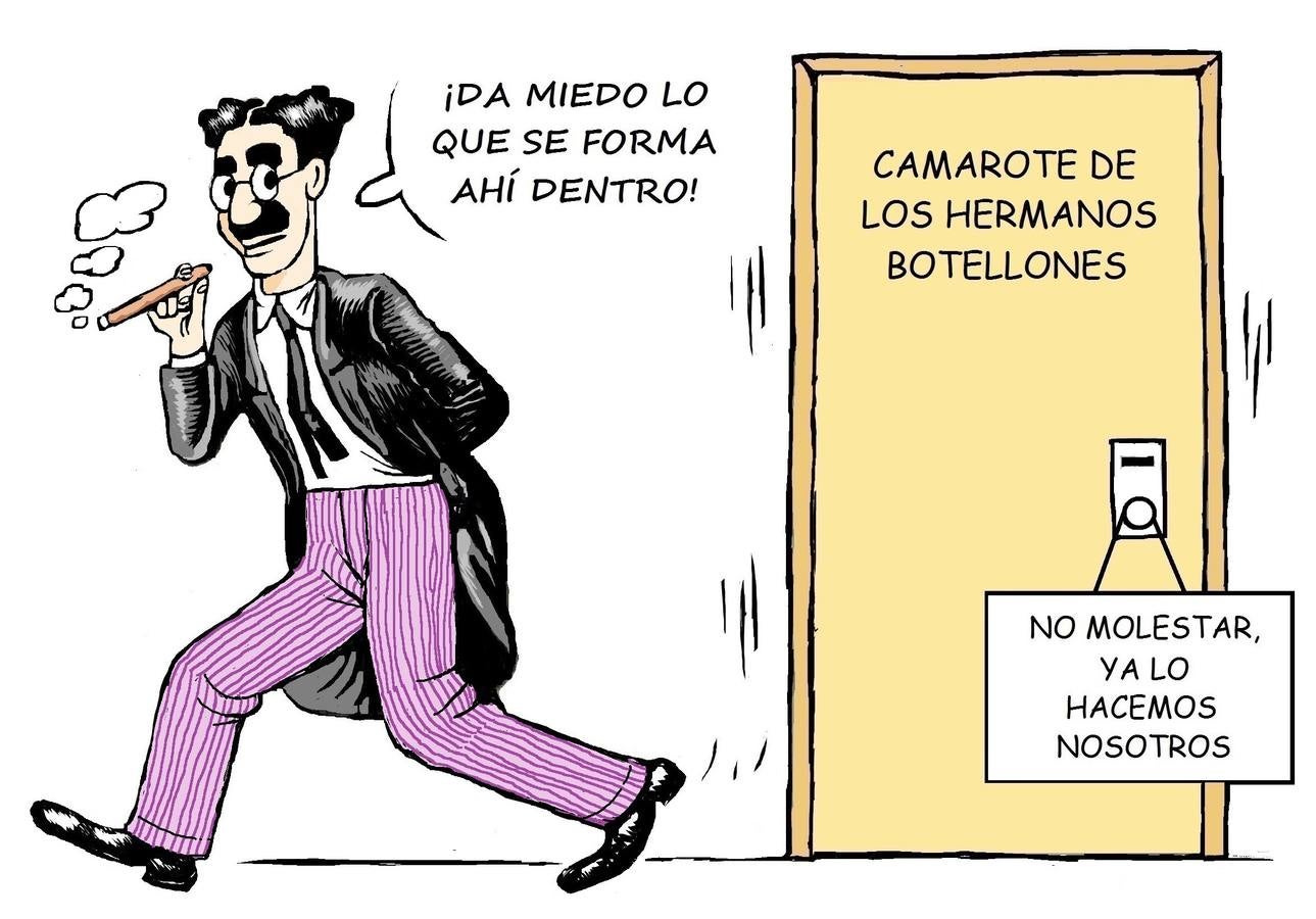 Cuesta trabajo entender, por mucho que yo lo intento, cómo lograron meter de botellón a beber en mi terraza a doscientos.