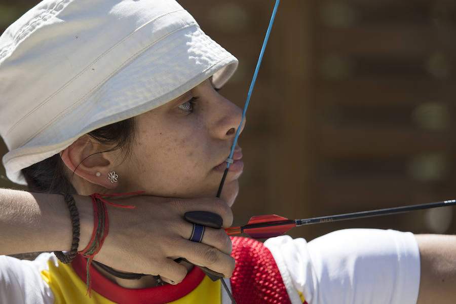 El equipo femenino español de arco recurvo se prepara para Río 2016