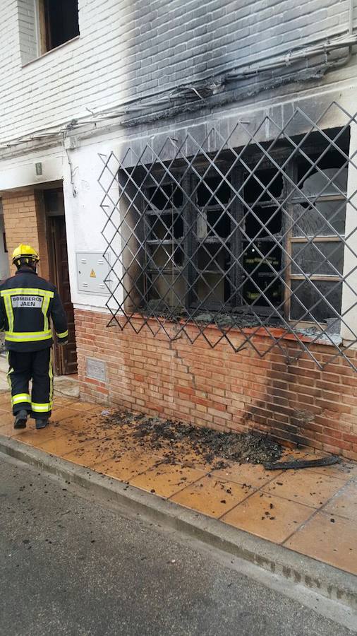 Incendio en una vivienda de La Guardia