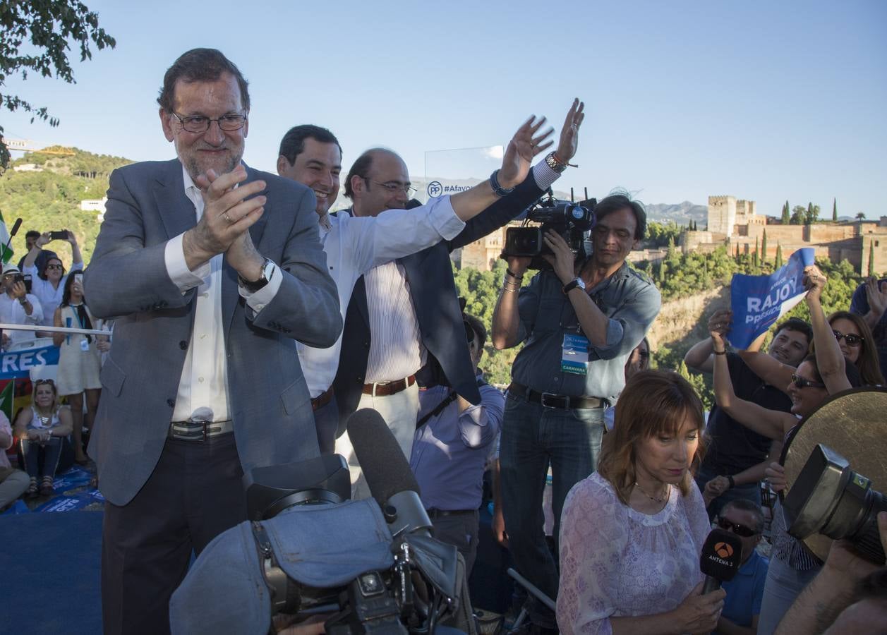 Rajoy dice que hay algunos españoles &quot;un poco malos, pero los vamos a derrotar el 26J&quot;