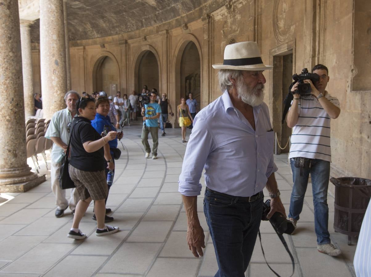 Harrison Ford se deja seducir por la Alhambra