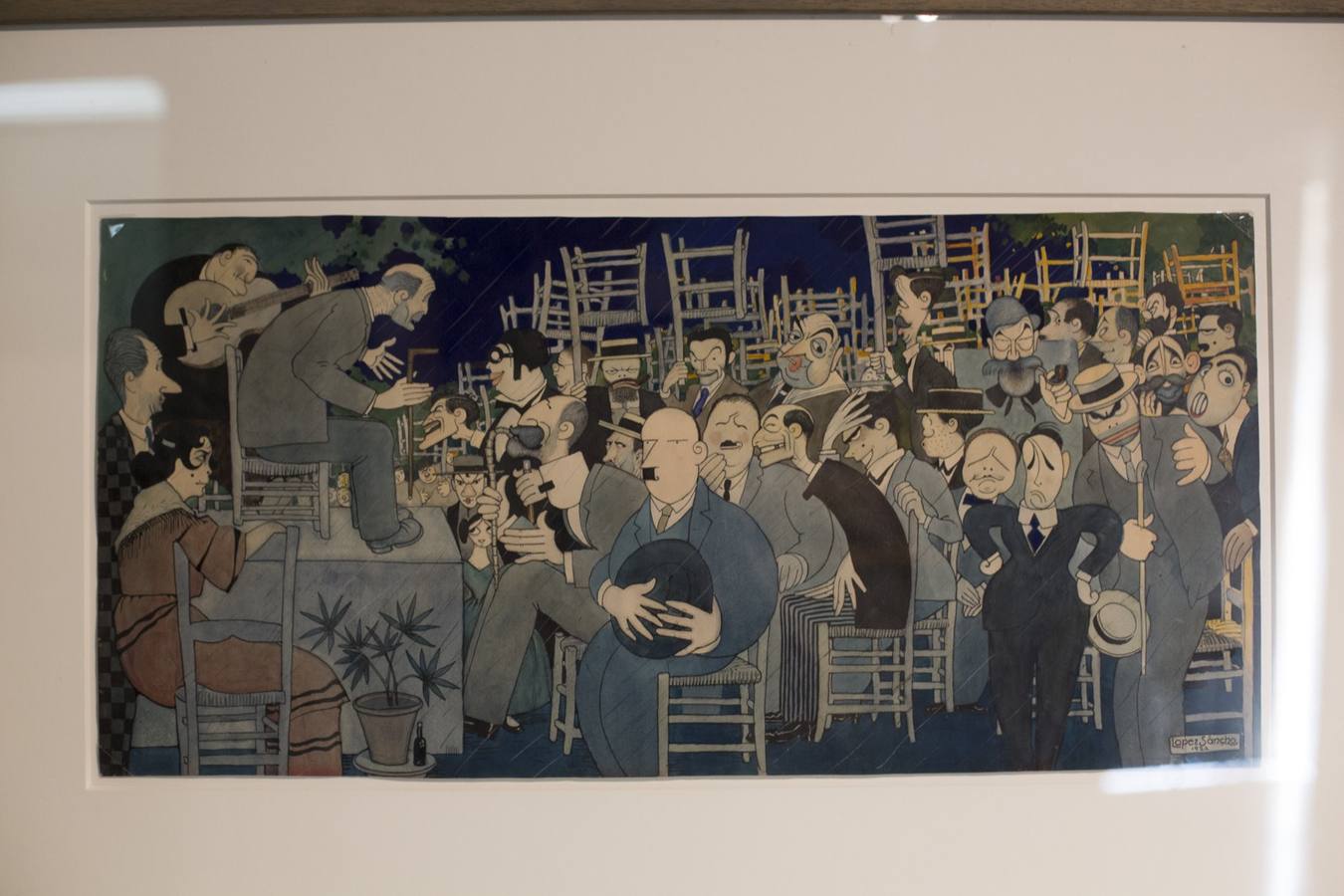 Una muestra repasa con 150 piezas las casi tres décadas de amistad de Zuloaga y Falla