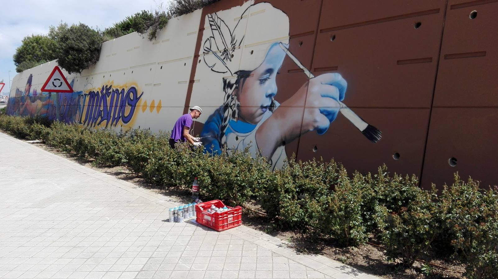 «No podía dejar de dibujar garabatos»