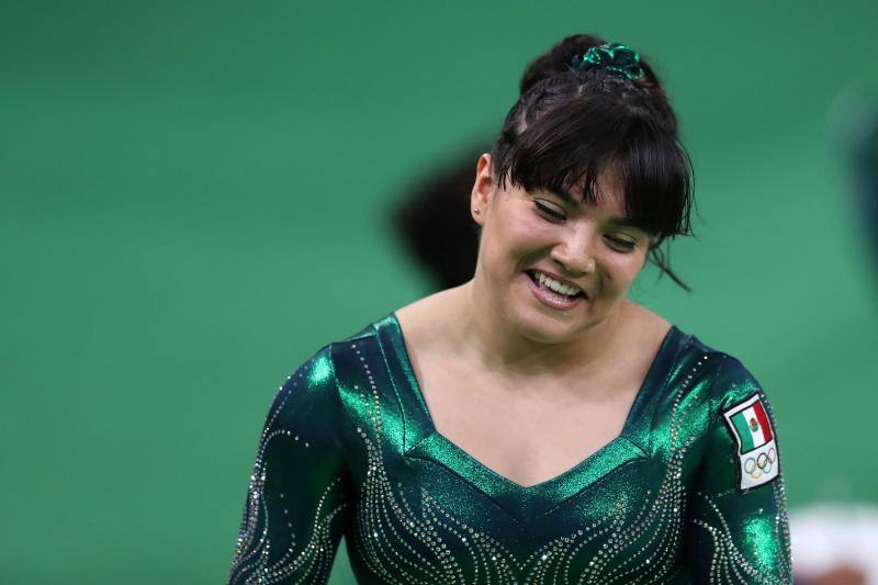 Alexa Moreno durante su participación en Río