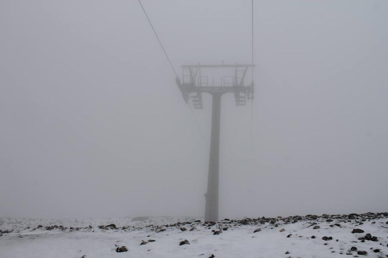 La primera nevada de la temporada