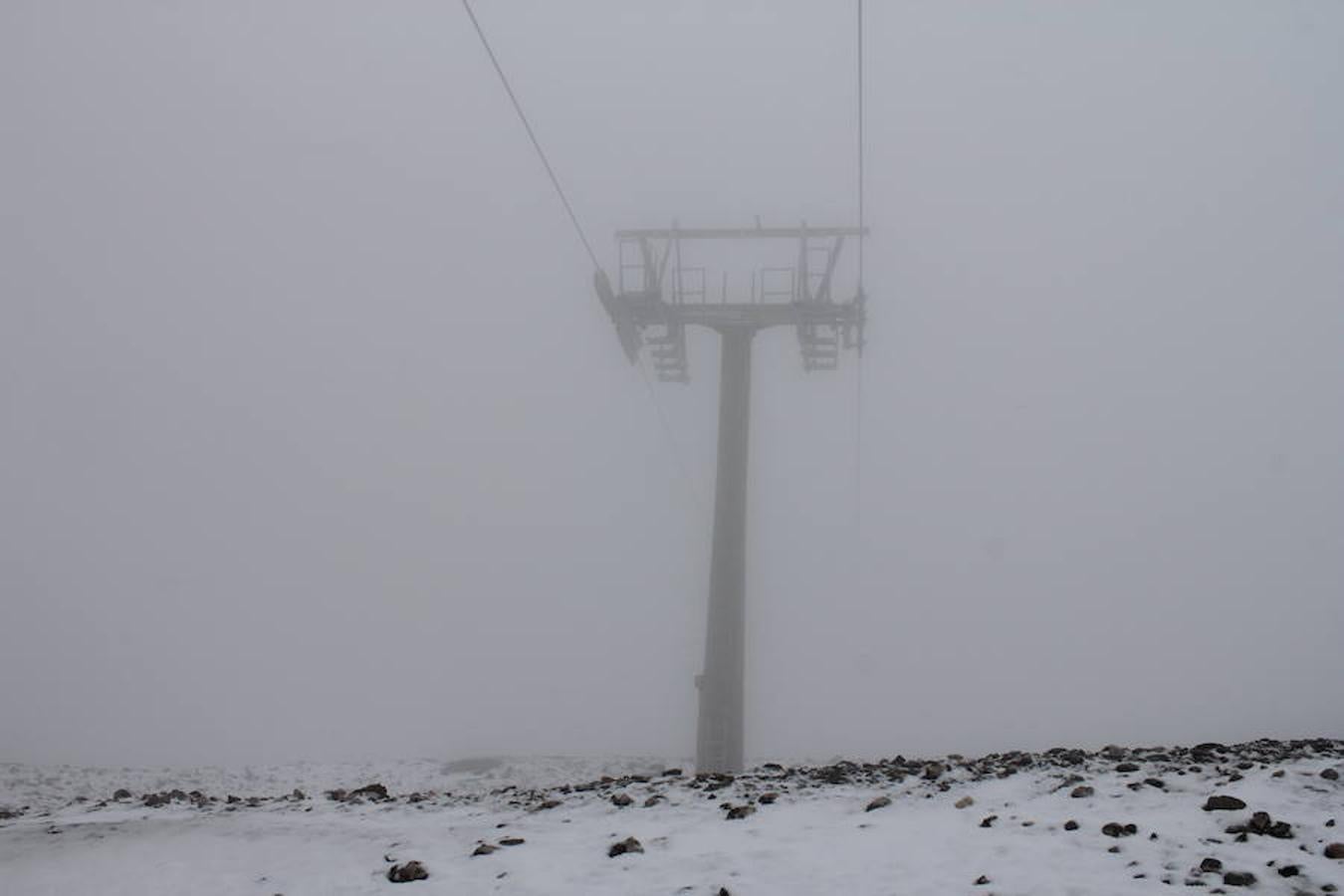 La primera nevada de la temporada