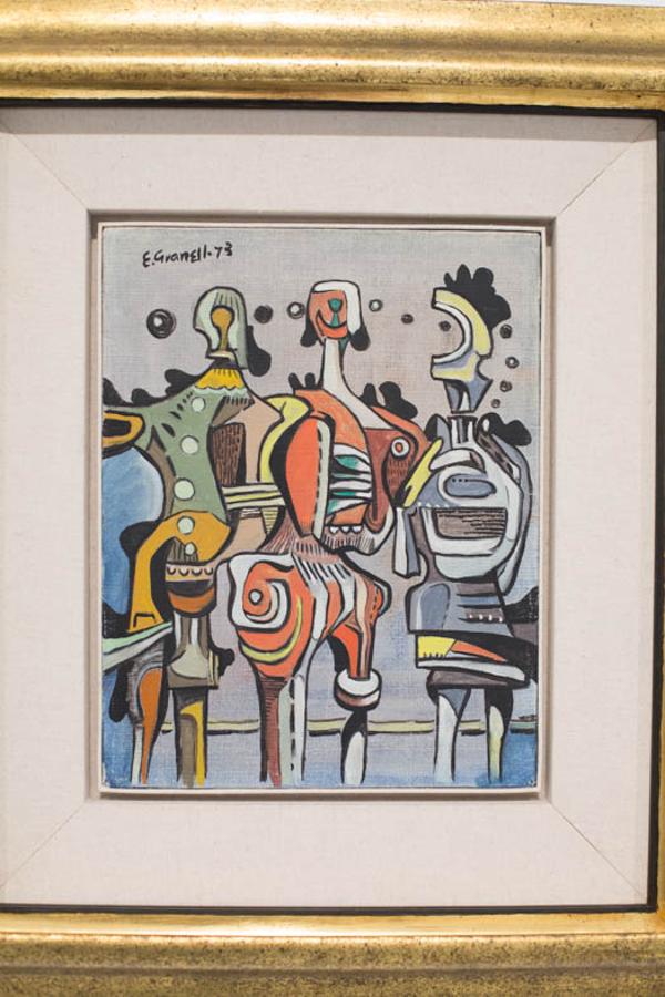 La colección Himalaya llega al Museo CajaGranada con obras de autores contemporáneos como Barceló o Gordillo