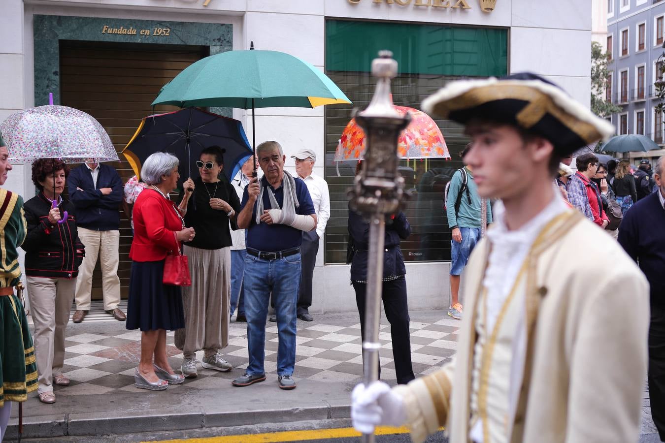 Granada celebra el día de la Fiesta Nacional de España