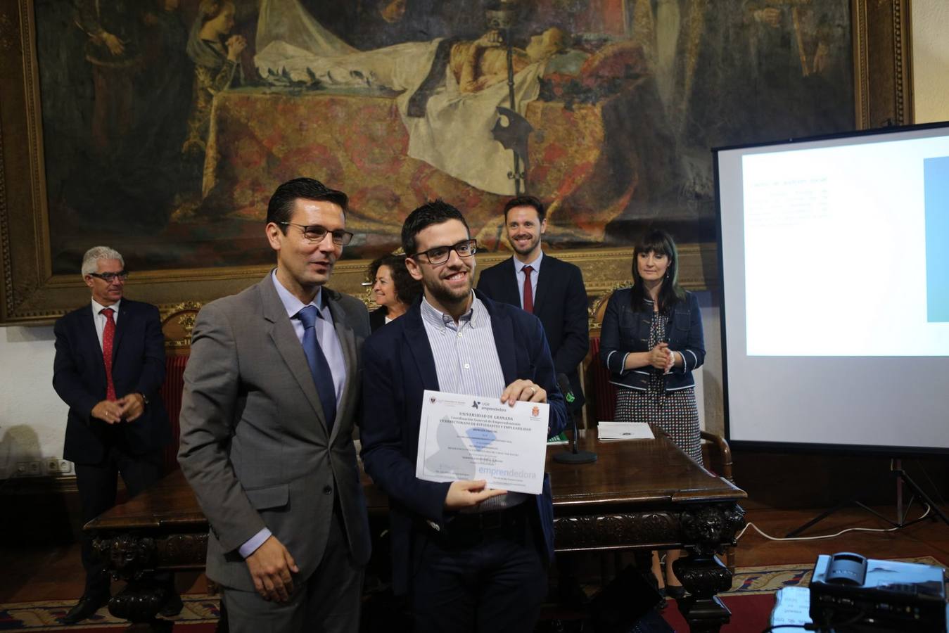 La UGR entrega los premios del VI Concurso de Emprendimiento Universitario 2016