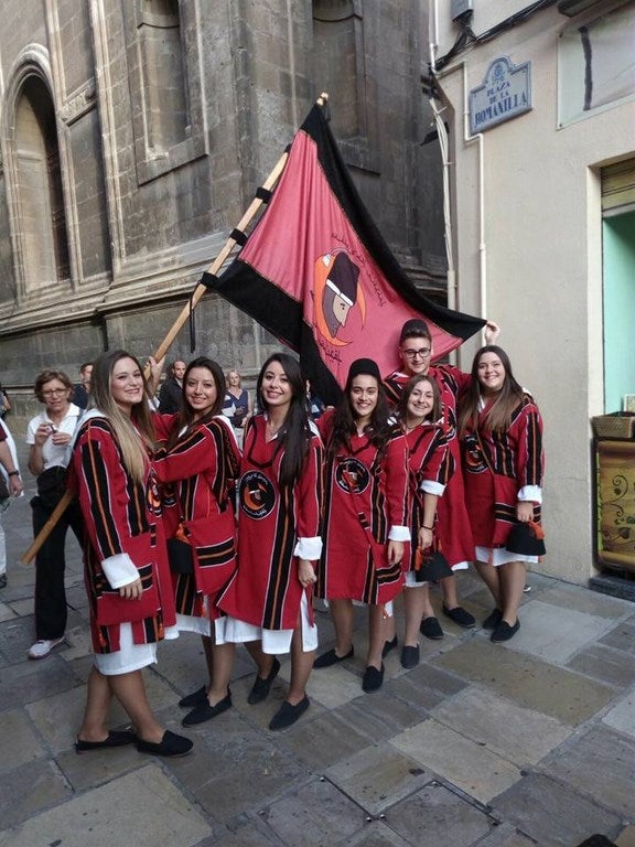 Desfile de moros y cristianos por las calles de Granada