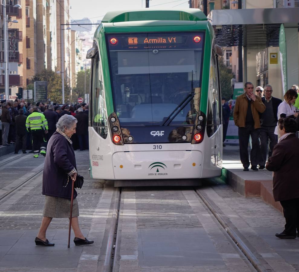 El metro en pruebas ya llega al Zaidín