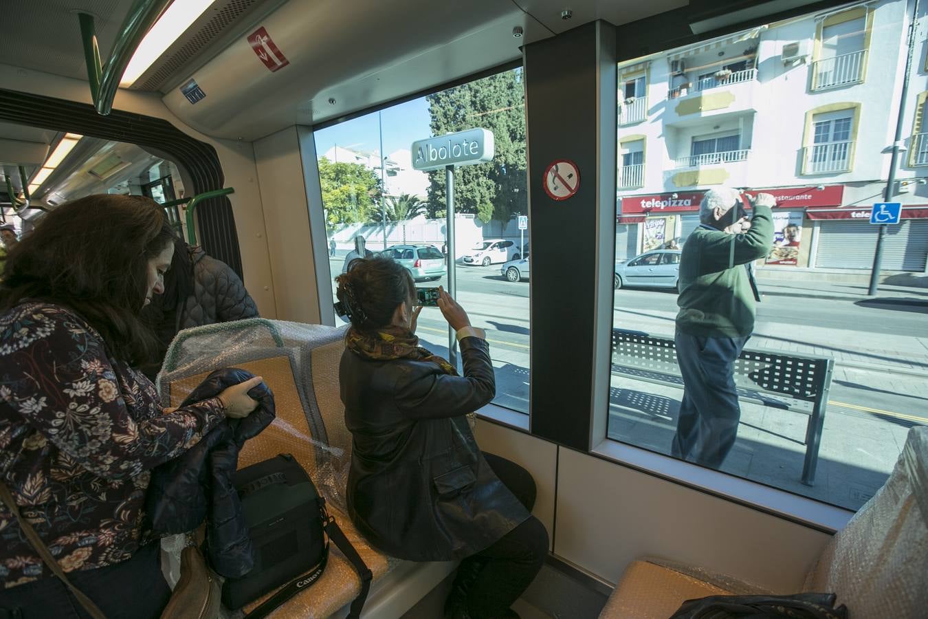 El metro en pruebas ya llega al Zaidín