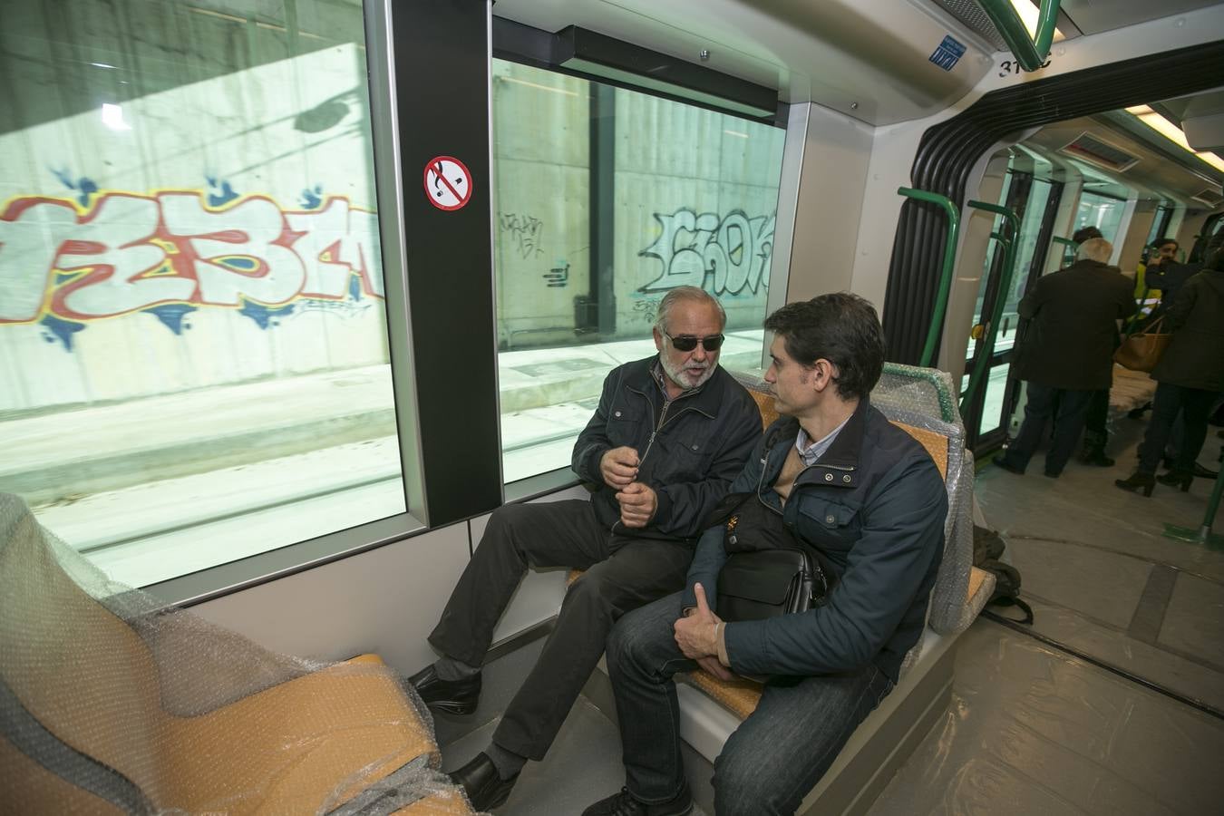 El metro en pruebas ya llega al Zaidín