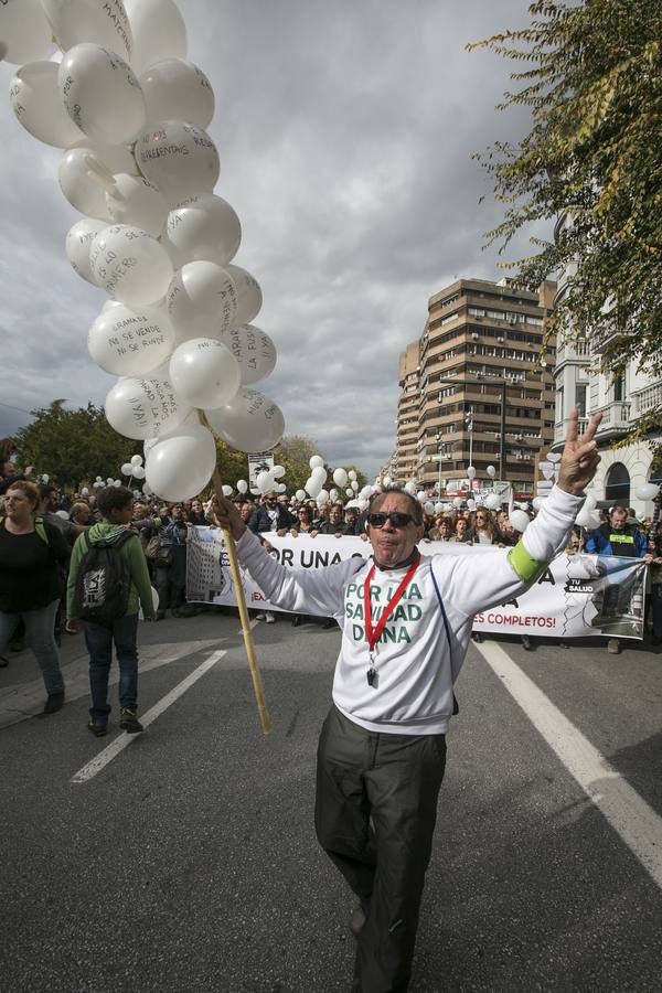 Granada vuelve a gritar para por su sanidad
