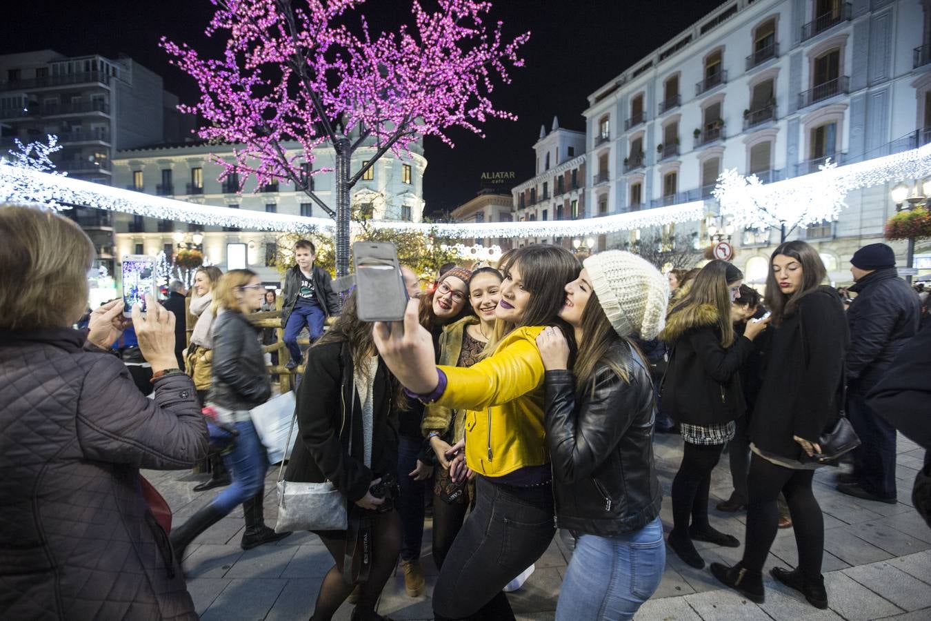 1,5 millones de &#039;leds&#039; iluminan la Navidad de Granada