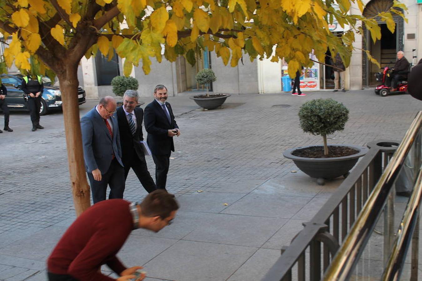 El secretario de Hacienda visita el Ayuntamiento de Jaén