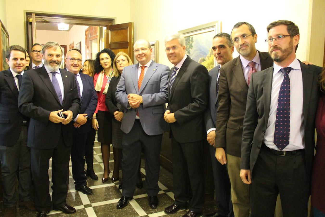 El secretario de Hacienda visita el Ayuntamiento de Jaén