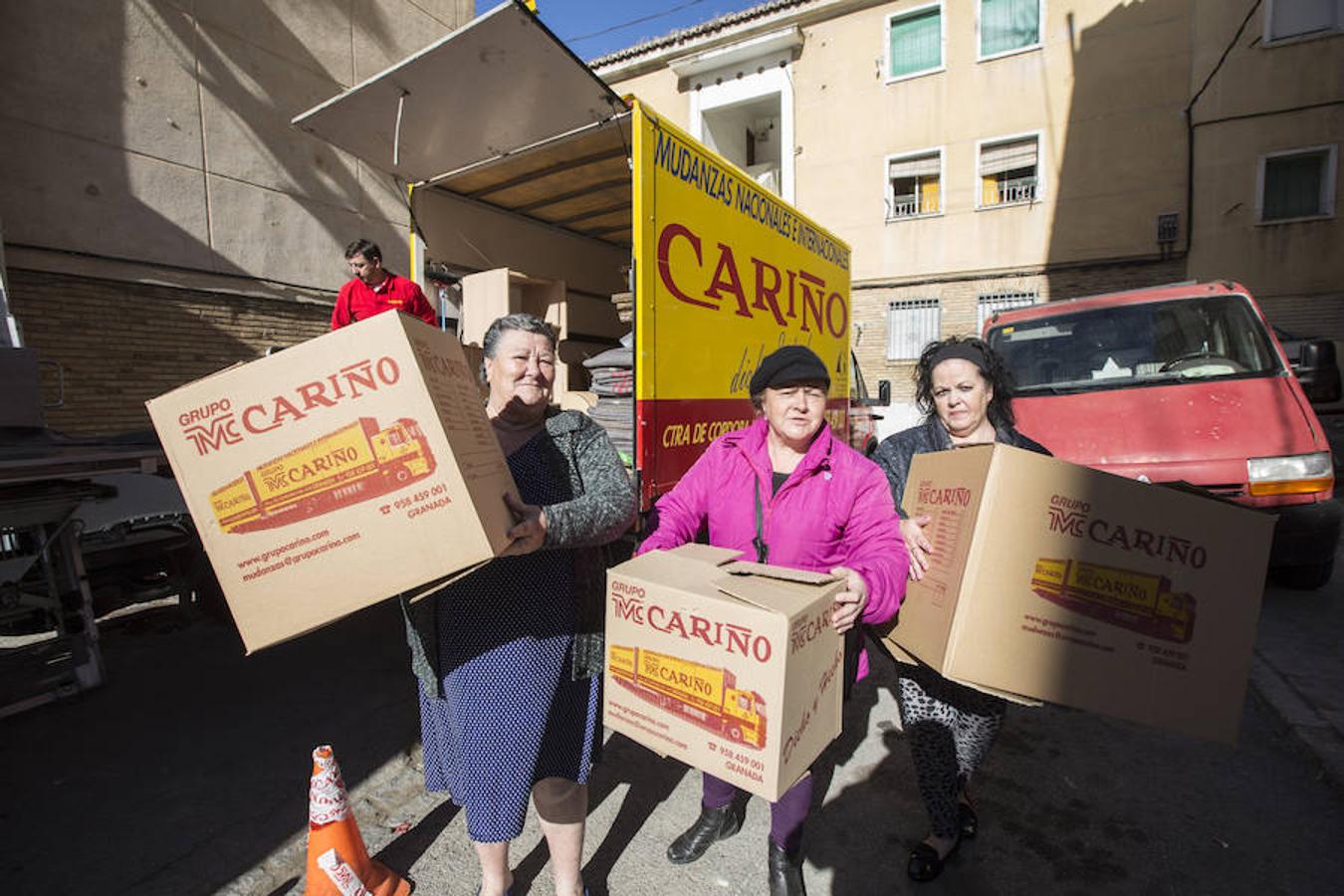 Comienza la mudanza en Santa Adela