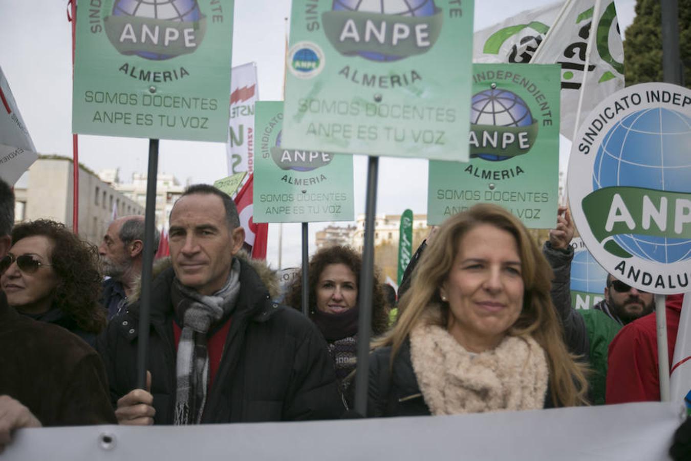 Manifestación por la educación