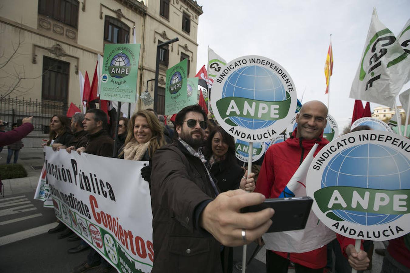 Manifestación por la educación