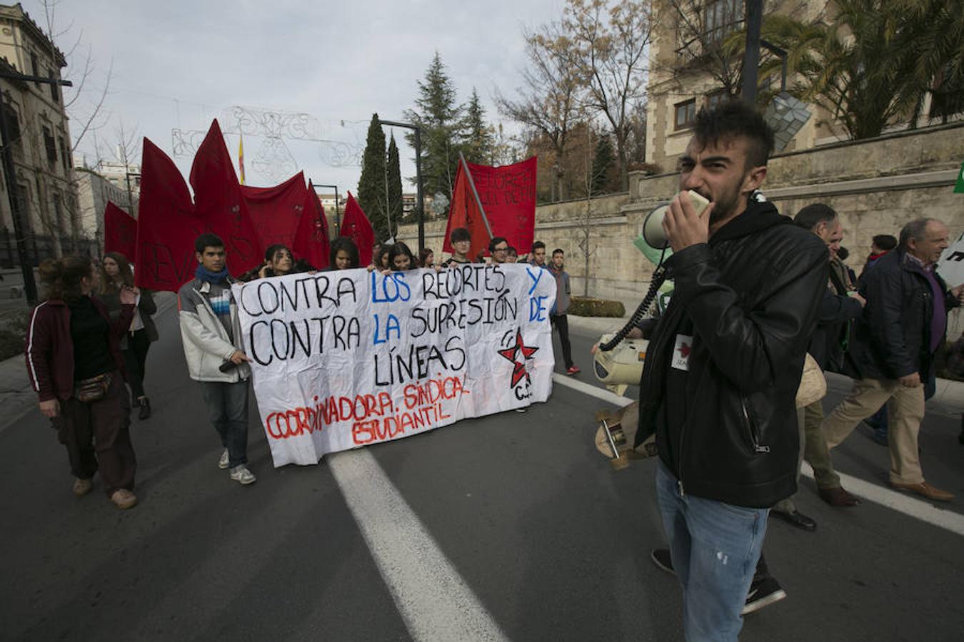 Manifestación por la educación