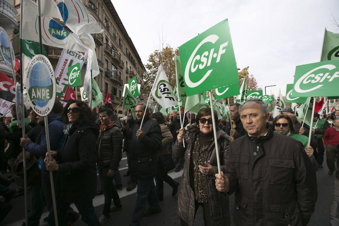 Manifestación por la educación