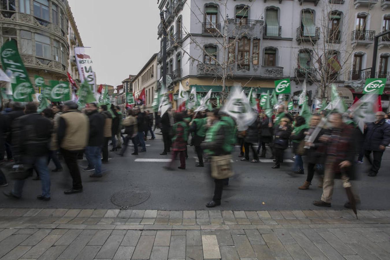 Manifestación por la educación