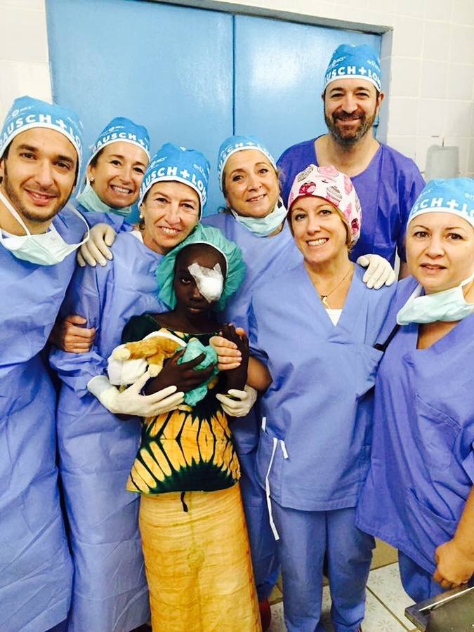 Expedición solidaria de Qvision con la Fundación Barraquer a Níger