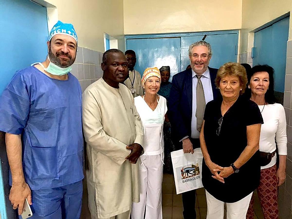 Expedición solidaria de Qvision con la Fundación Barraquer a Níger