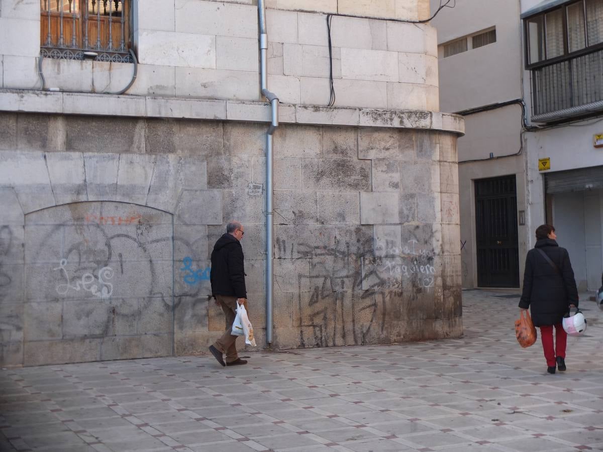 Patrimonio pintarrajeado