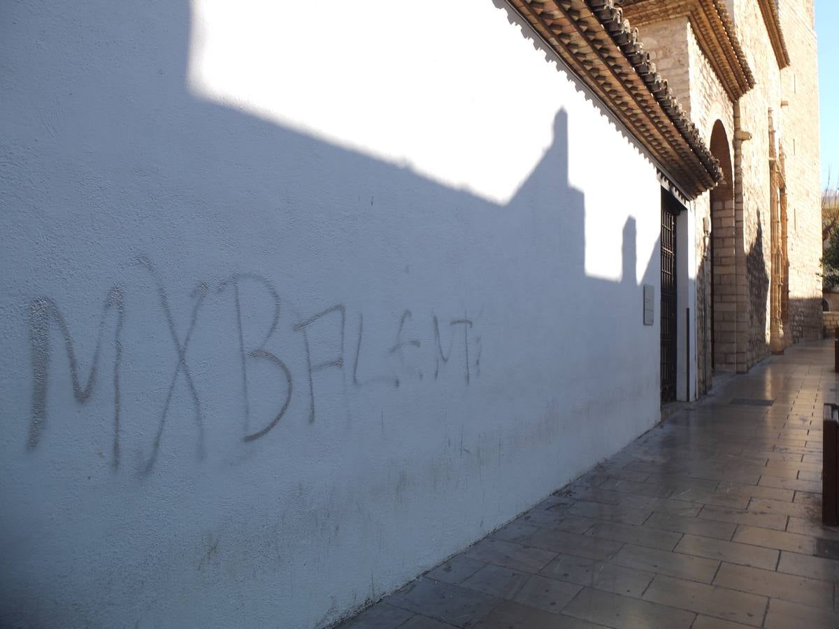 Patrimonio pintarrajeado