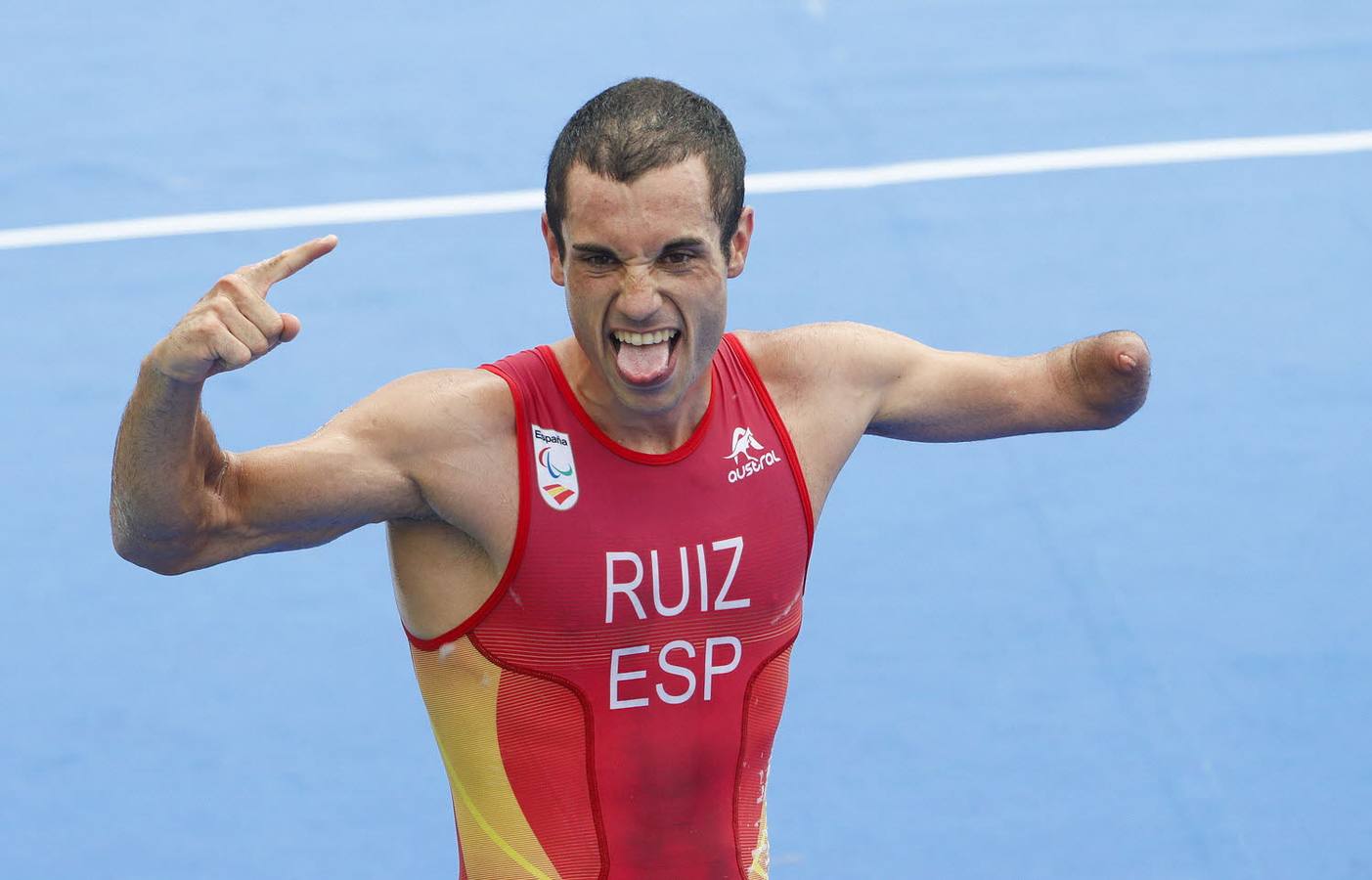 Jairo Ruiz. El paratriatleta almeriense se cuelga el bronce en los Juegos de Río 2016