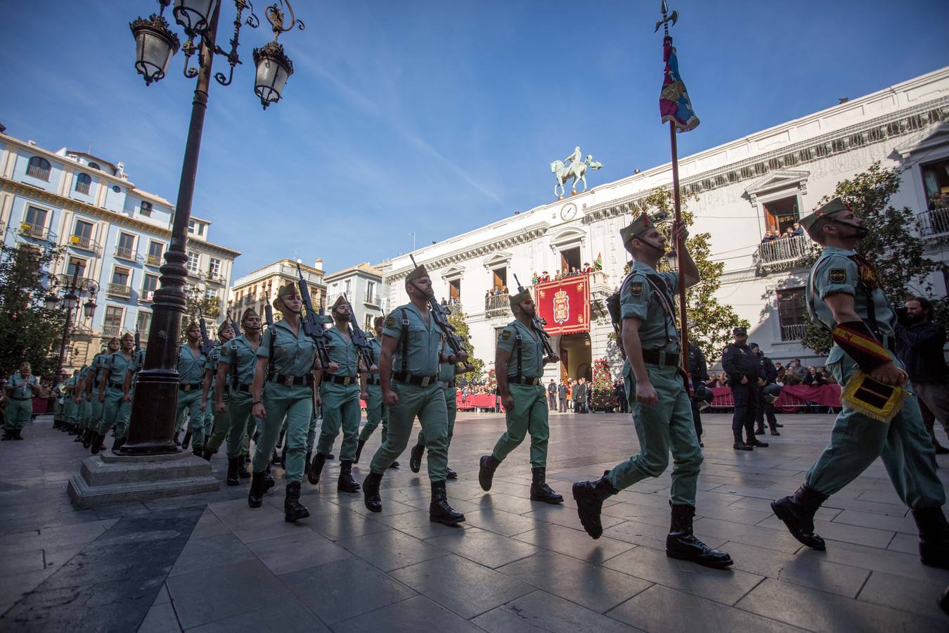 Granada celebra 525 aniversario de La Toma con un cruce de gritos sin incidentes