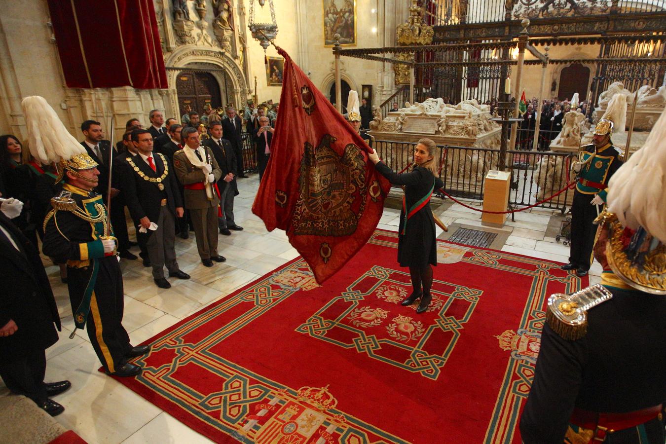 Granada celebra 525 aniversario de La Toma con un cruce de gritos sin incidentes