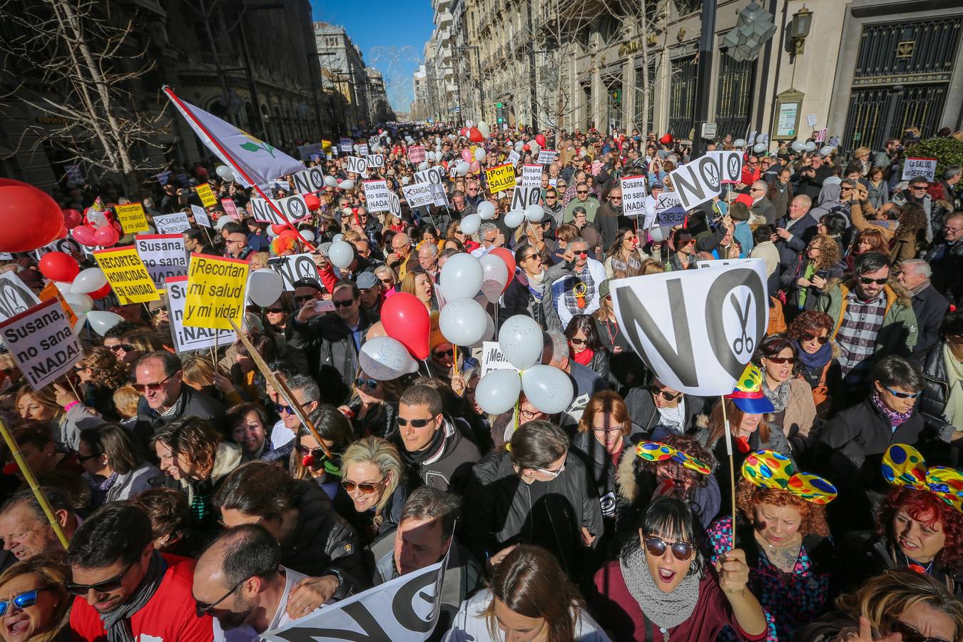 Granada pide «dos hospitales completos» por tercera vez en tres meses