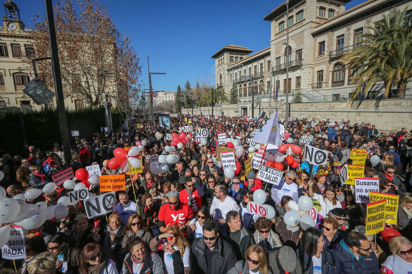 Granada pide «dos hospitales completos» por tercera vez en tres meses