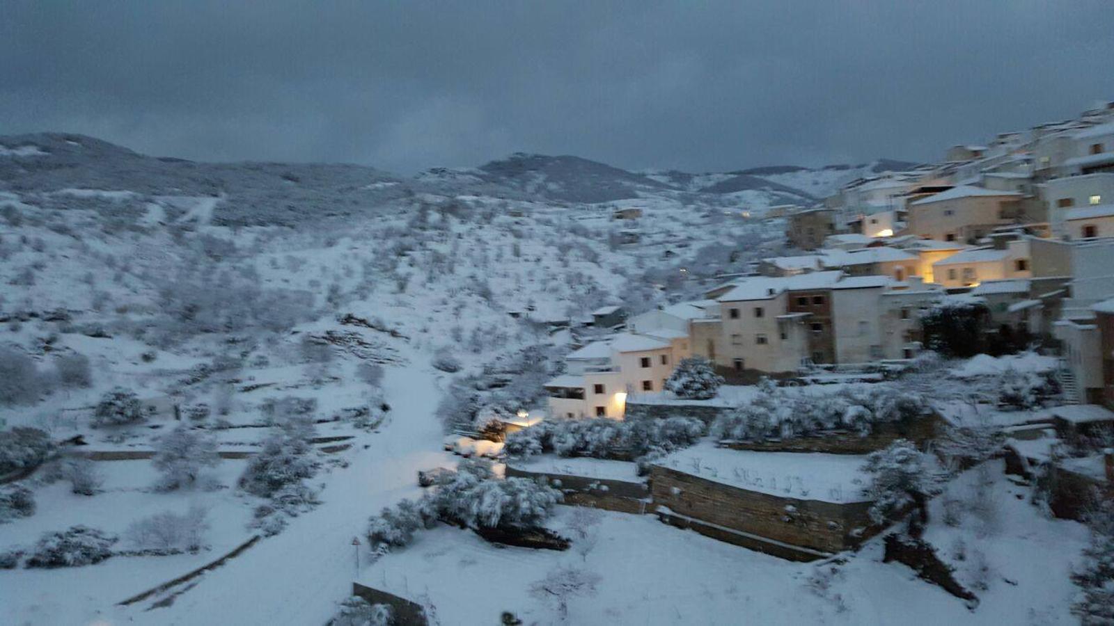 Nieve en Almería