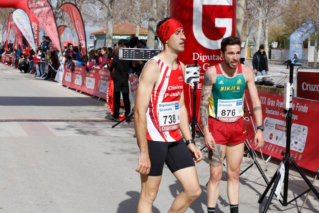 Llegada del Gran Premio de Albolote