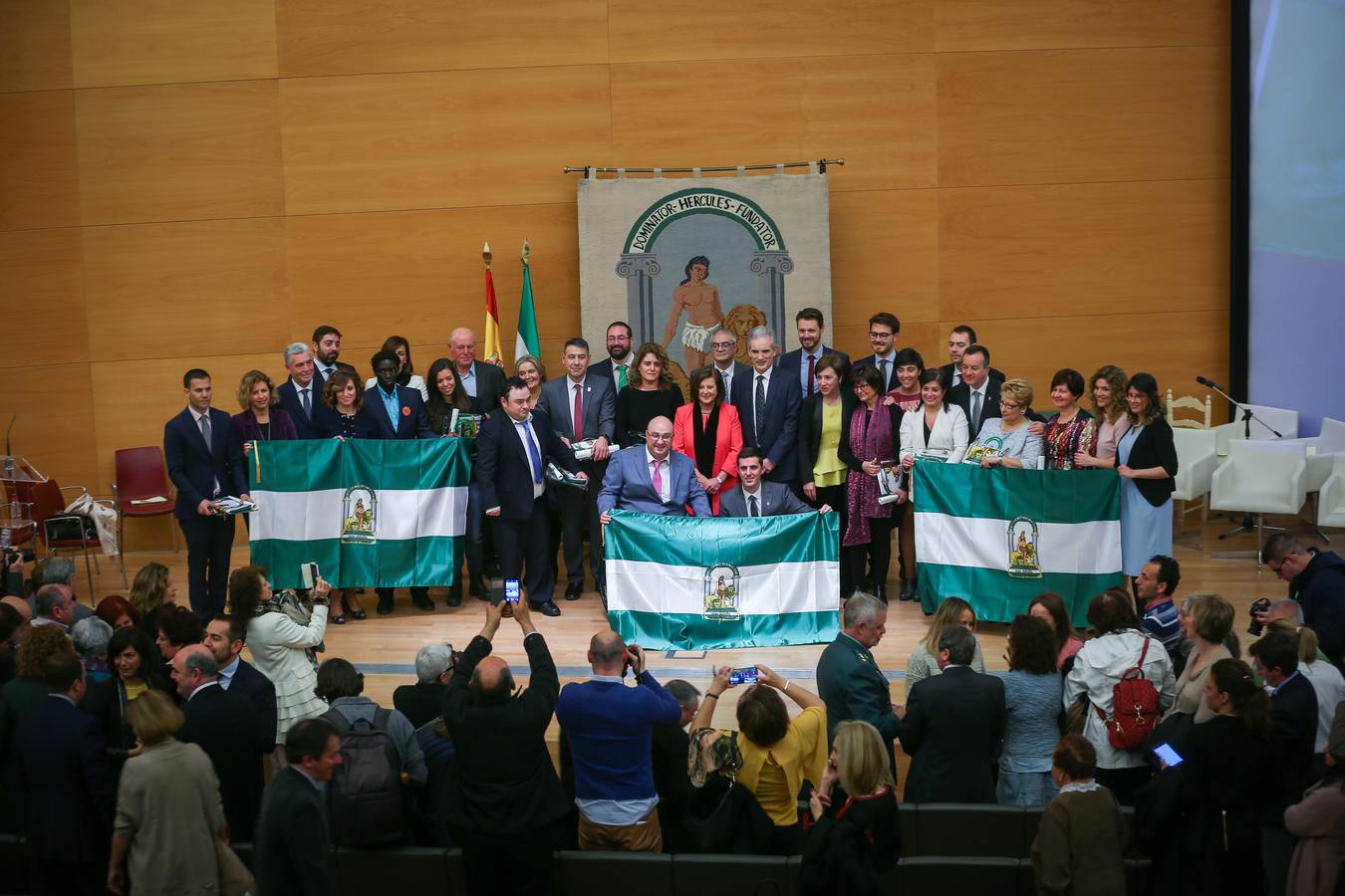 Entrega de las Banderas de Andalucía