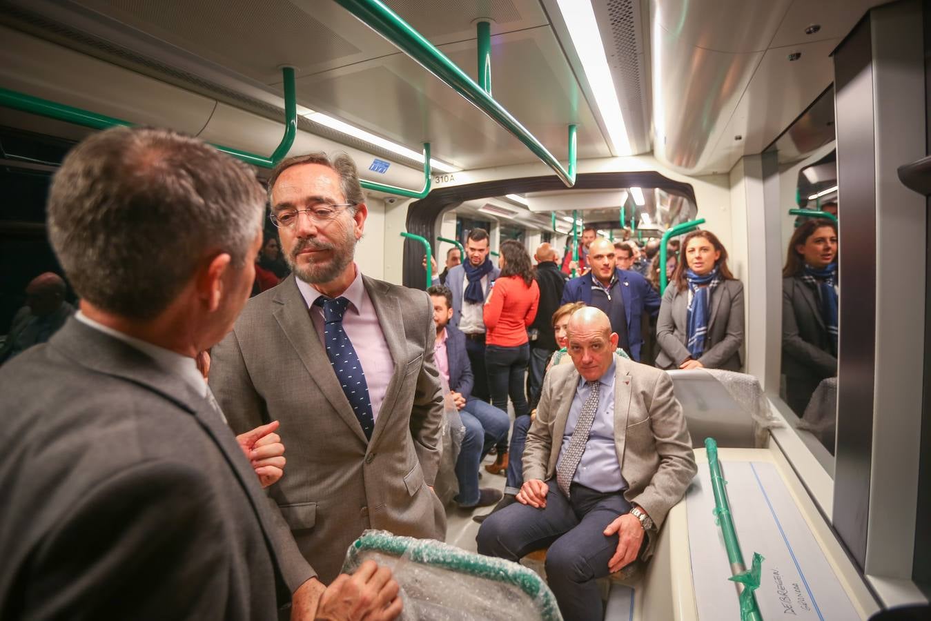 Pruebas dinámicas del metro entre Albolote y Armilla