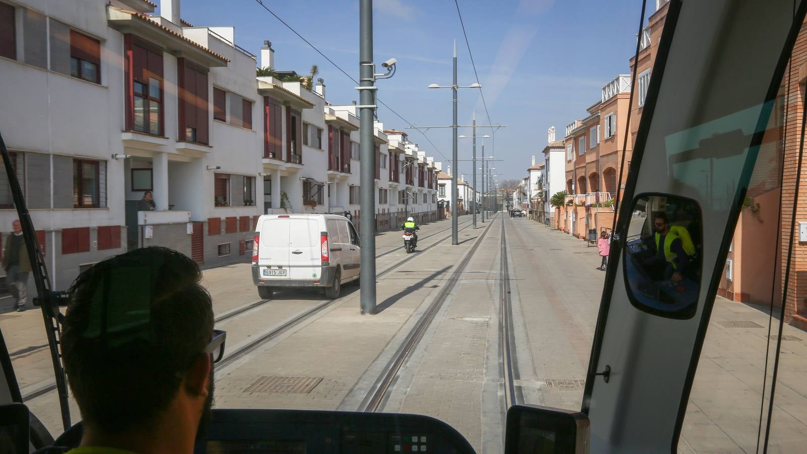 Pruebas dinámicas del metro entre Albolote y Armilla