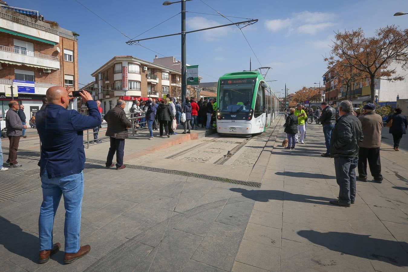 Pruebas dinámicas del metro entre Albolote y Armilla