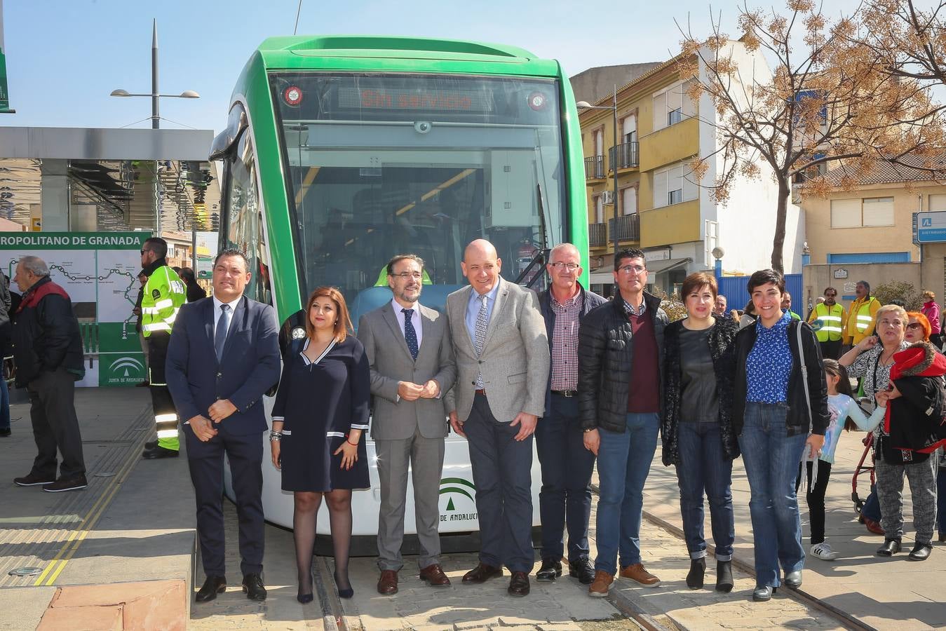 Pruebas dinámicas del metro entre Albolote y Armilla