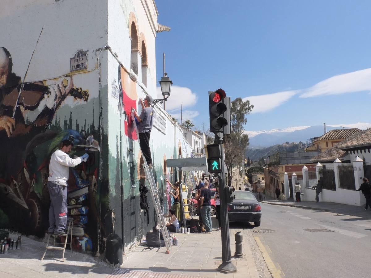 El graffiti en Granada ve la luz (I)