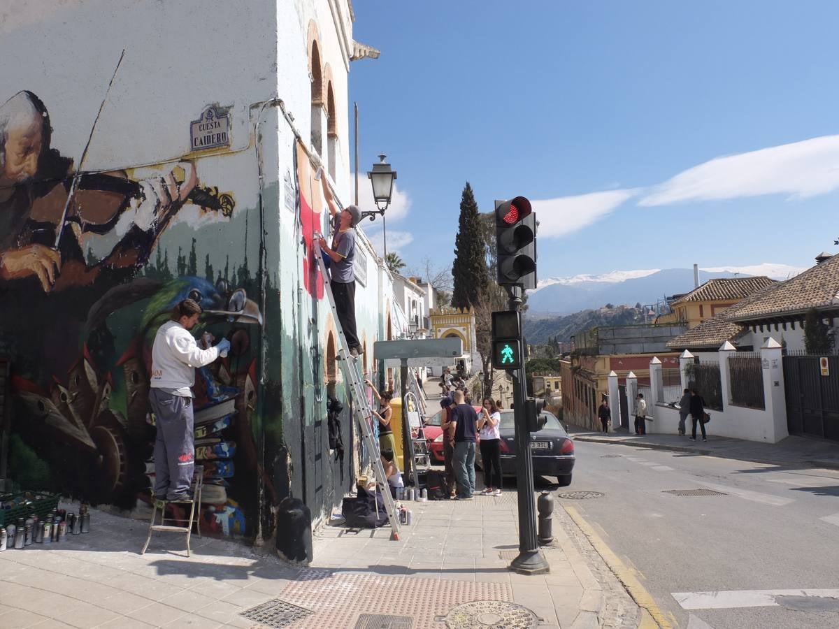 El graffiti en Granada ve la luz (I)