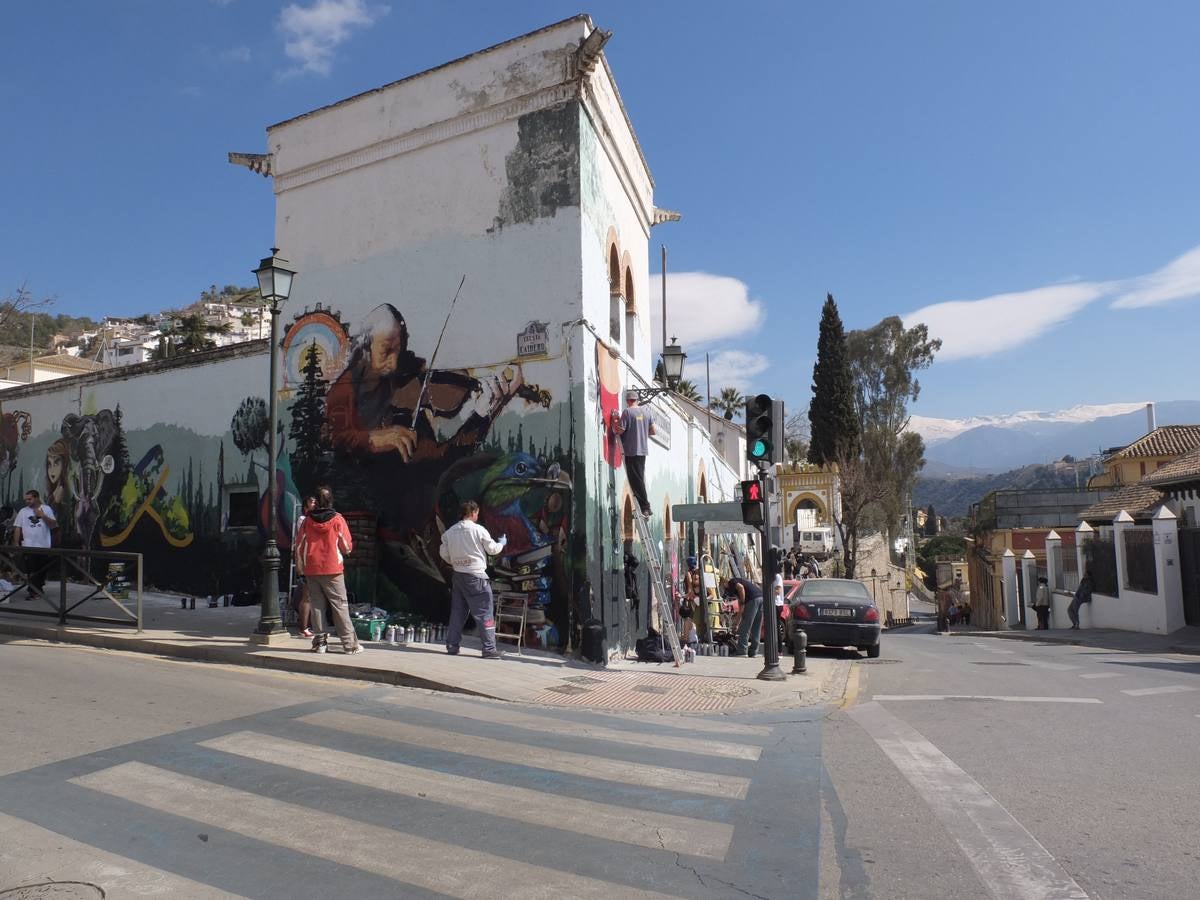 El graffiti en Granada ve la luz (I)