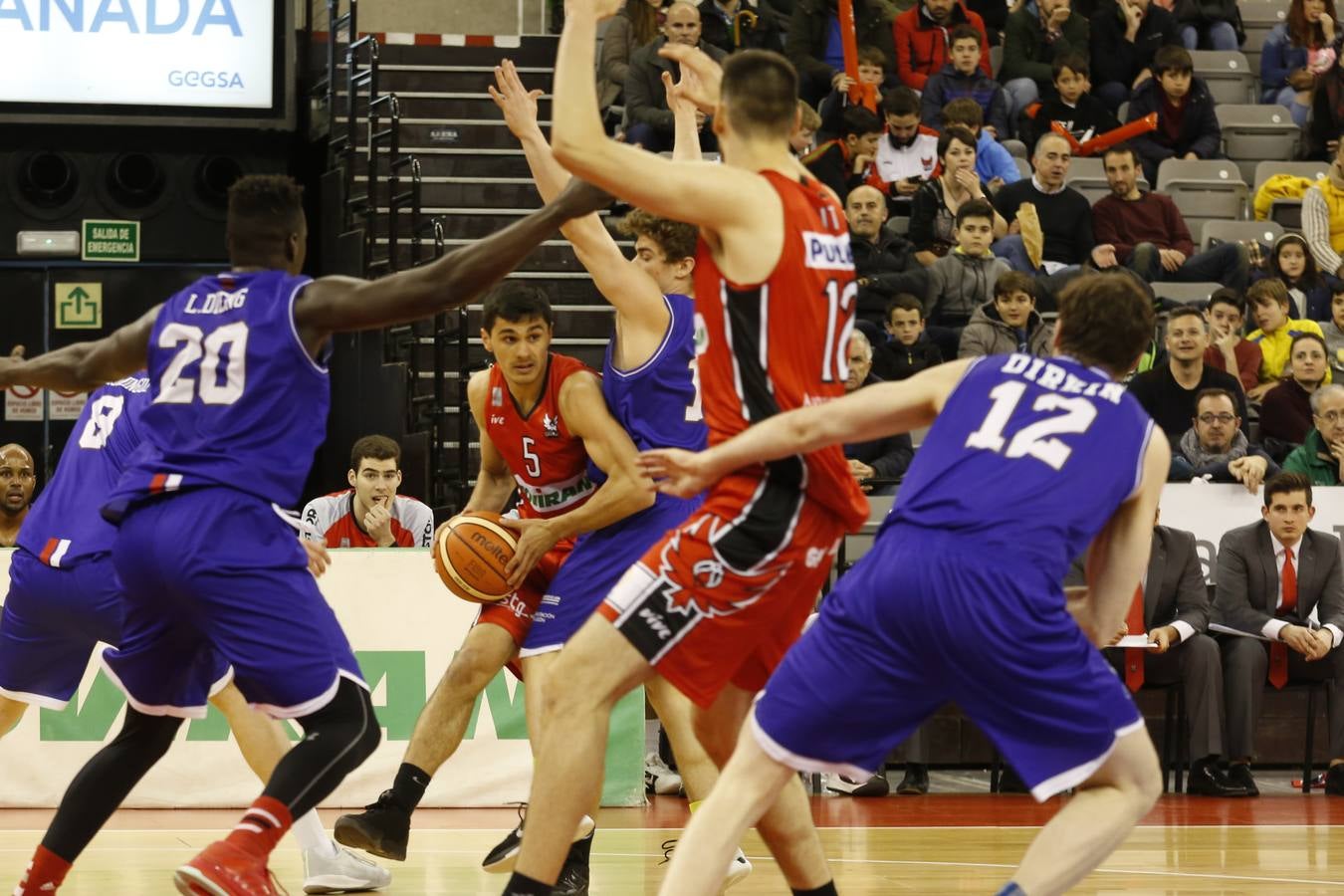 La holgada victoria del Coviran Granada