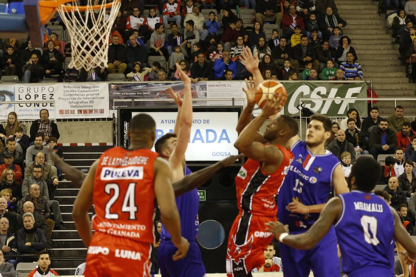 La holgada victoria del Coviran Granada