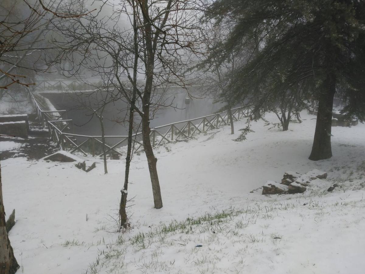 Así ha lucido hoy la provincia helada